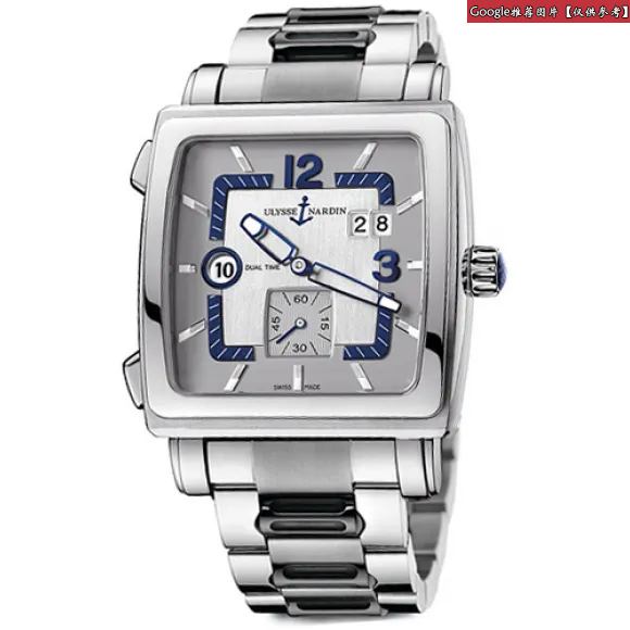 雅典/Ulysse Nardin 双时区 18K白金 自动机械  243-92-7M-601