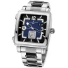雅典/Ulysse Nardin Quadrato Dual Time 不锈钢 自动机械 男表 243-92-7M-632