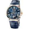 雅典/Ulysse Nardin 航海系列 不锈钢/18K玫瑰金 自动机械 男表 265-67-43-BQ