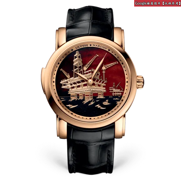 雅典/Ulysse Nardin 鎏金经典系列 玫瑰金 手动机械 男表 736-61-E2-OI
