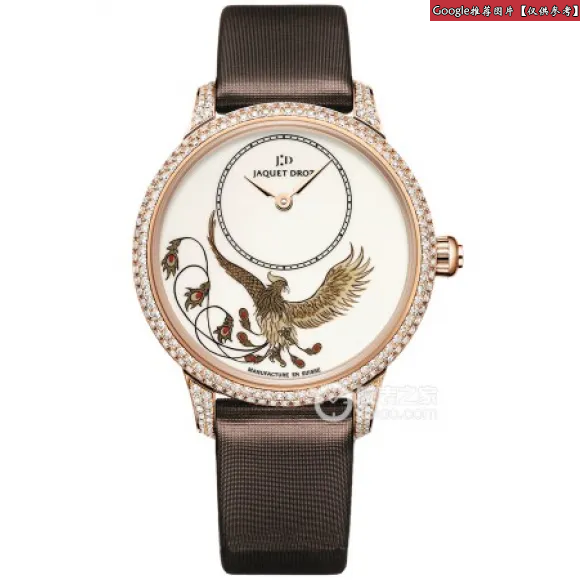 雅克德罗/Jaquet Droz 艺术工坊系列 18K红金 自动机械机芯 女表 J005003500