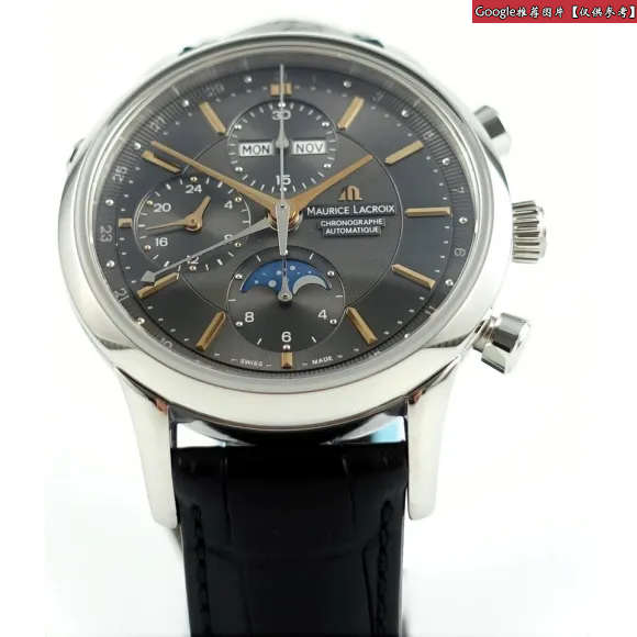 艾美/Maurice Lacroix 奔涛系列 自动机械 男表 PT6158-SS001-443