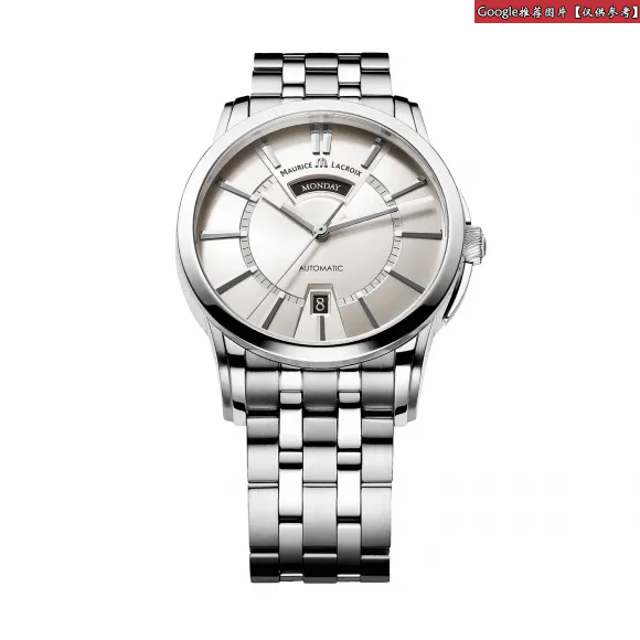 艾美/Maurice Lacroix 奔涛系列 自动机械 男表 PT6158-SS002-443