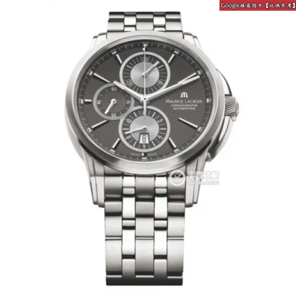 艾美/Maurice Lacroix 奔涛系列 自动机械 男表 PT6188-SS002-−830