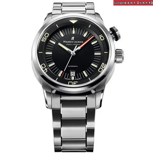 艾美/Maurice Lacroix 奔涛系列 自动机械 男表 PT6248-SS002-443