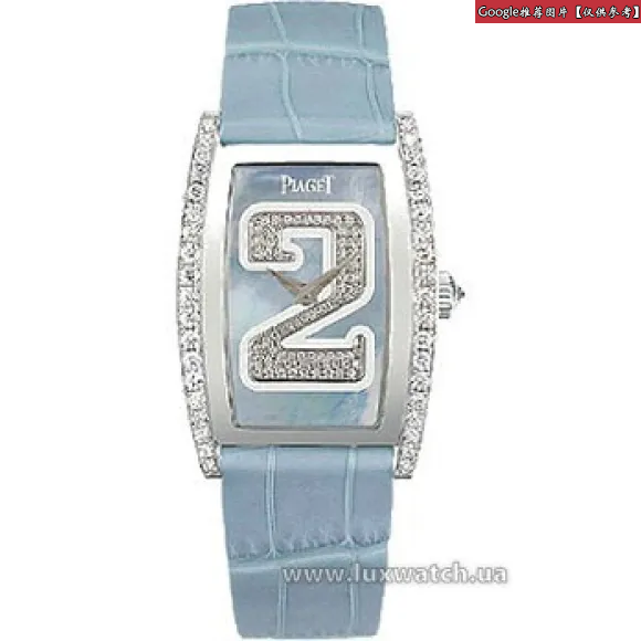 伯爵/Piaget LIMELIGHT系列 石英机芯 18K白金 女表 G0A31128