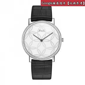 伯爵/Piaget ALTIPLANO系列 手动机械 18k白金镶钻 中性表 G0A40601