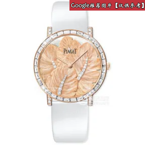 伯爵/Piaget ALTIPLANO系列 手动机械 18k玫瑰金镶钻 女表 G0A41231