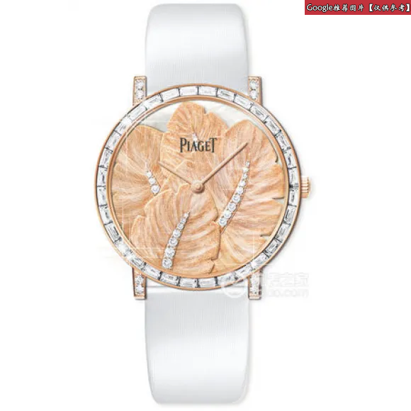 伯爵/Piaget ALTIPLANO系列 手动机械 18k玫瑰金镶钻 女表 G0A41231