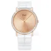 伯爵/Piaget ALTIPLANO系列 手动机械 18k玫瑰金镶钻 女表 G0A41232