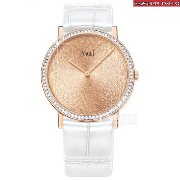 伯爵/Piaget ALTIPLANO系列 手动机械 18k玫瑰金镶钻 女表 G0A41232