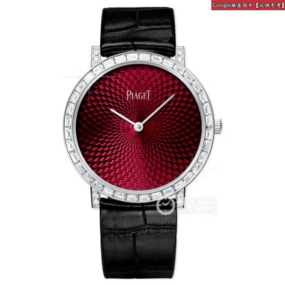 伯爵/Piaget ALTIPLANO系列 自动机械 18k白金镶钻 男表 G0A41235