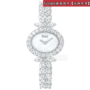 伯爵/Piaget SUNNY SIDE OF LIFE系列 石英机芯 18k白金镶钻 女表 G0A41268