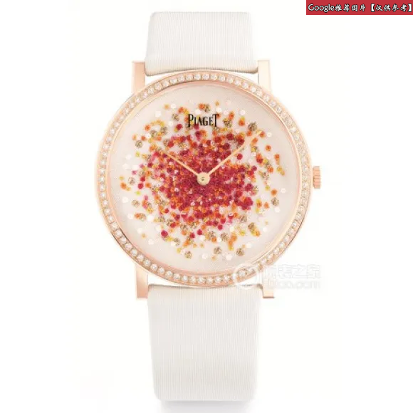 伯爵/Piaget SUNLIGHT JOURNEY系列 手动机械 18k玫瑰金 女表 G0A42192