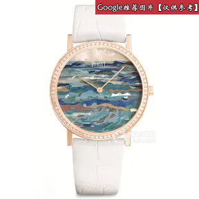 伯爵/Piaget SUNLIGHT JOURNEY系列 手动机械 18k玫瑰金 女表 G0A42200