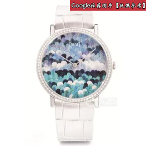 伯爵/Piaget SUNLIGHT JOURNEY系列 手动机械 18k白金 女表 G0A42205