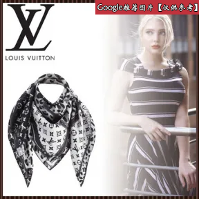 路易威登/Louis Vuitton Leogram Confidential 方巾 M70865