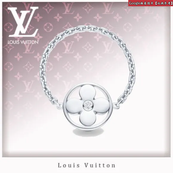 路易威登/Louis Vuitton IDYLLE BLOSSOM 指链，白金镶钻 Q9K65A