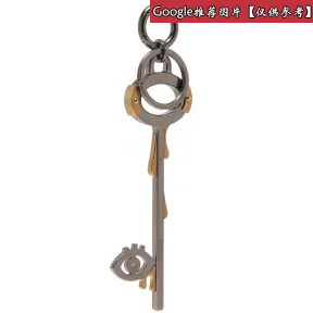 普拉达/Prada 钯金色+青铜色  钥匙链 2TM032 2E56 F0I2M