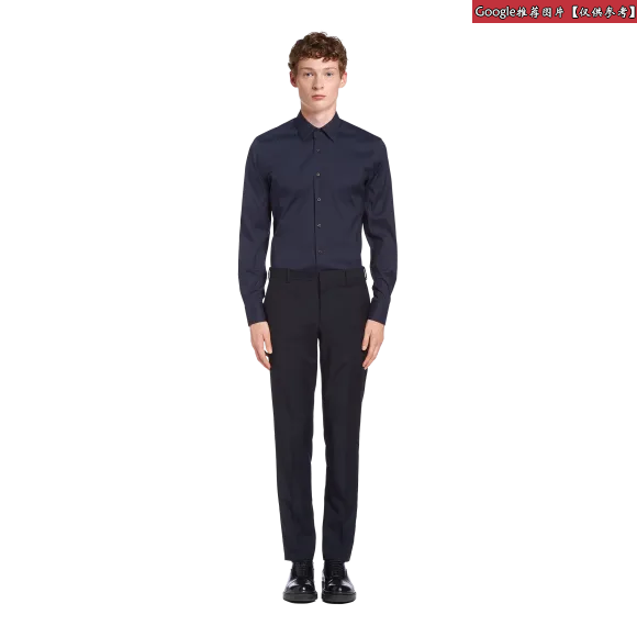 普拉达/Prada 弹力府绸衬衫 UCM608-F62-F0491