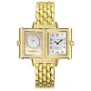 积家/Jaeger LeCoultre Reverso 翻转腕表系列  18k黄金 镶钻 手动机械机芯 女表 Q2661101