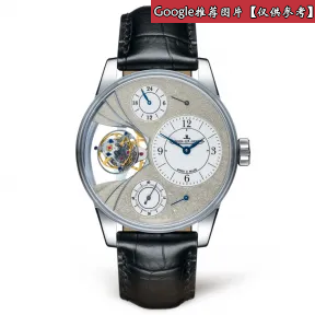 积家/Jaeger LeCoultre Duomètre 双翼系列 18k白金 手动机械机芯 男表 Q60735X1