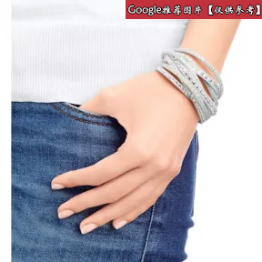 施华洛世奇/Swarovski Slake Deluxe 手链, 白色 5524010