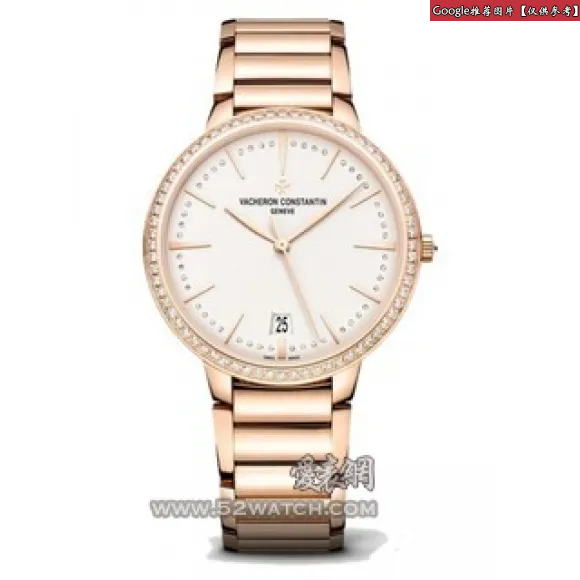 江诗丹顿/Vacheron Constantin Patrimony传承系列  自动机械机芯 女表 85515-GA1R-984