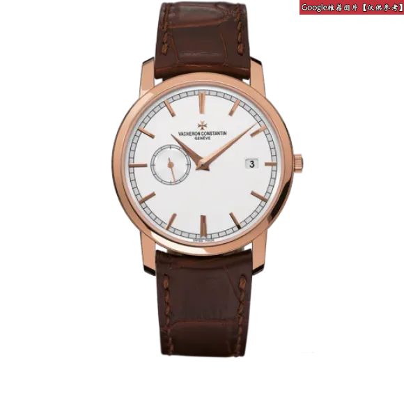 江诗丹顿/Vacheron Constantin Traditionnelle传袭系列 18K 5N粉红金 自动机械机芯 男表 