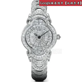 江诗丹顿/Vacheron 创意时光系列 18K白金镶钻 手动机械机芯 女P37641-F03G-B031