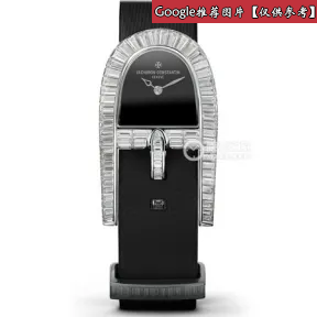 江诗丹顿/Vacheron 创意时光系列 18K白金镶钻 手动机械机芯 女P37660-000G-B028