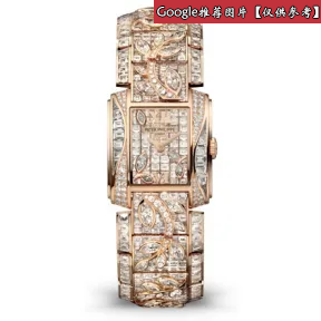 百达翡丽/Patek Philippe TWENTY~4系列  18k玫瑰金镶钻 手动机械 女表 4909-101R-001