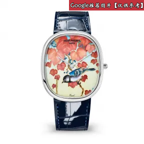 百达翡丽/Patek Philippe 珍稀工艺系列 34.5MM 18k白金 自动机械 女表 5738-50G-012