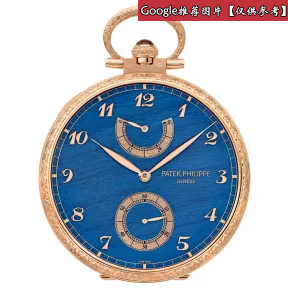 百达翡丽/Patek Philippe 珍藏艺术珐琅限量版 18K玫瑰金 手动机械机芯 男表 982-147R