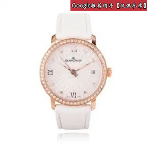 宝珀/Blancpain Women 女装腕表系列 红金镶钻 女表 6604-2944-55