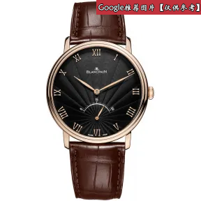 宝珀/Blancpain 经典系列 18k玫瑰金 自动机械机芯 男表 6653-3630-55