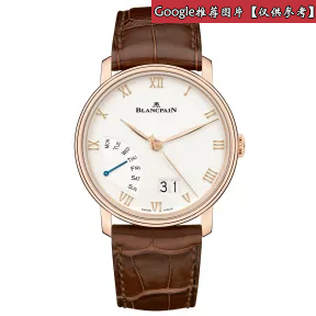 宝珀/Blancpain Villeret系列 自动机械机芯 男表 6654-3642-55BSDT