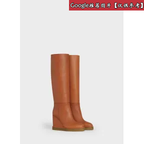 思琳/Celine 女士 Manon Wedge 小牛皮短靴 335393190C.04LU