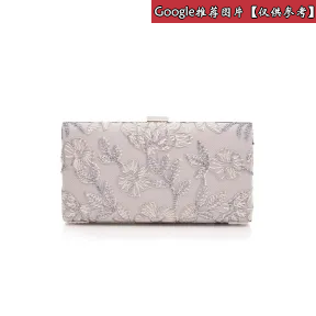  花朵绣花复古手包 CL15AUL2