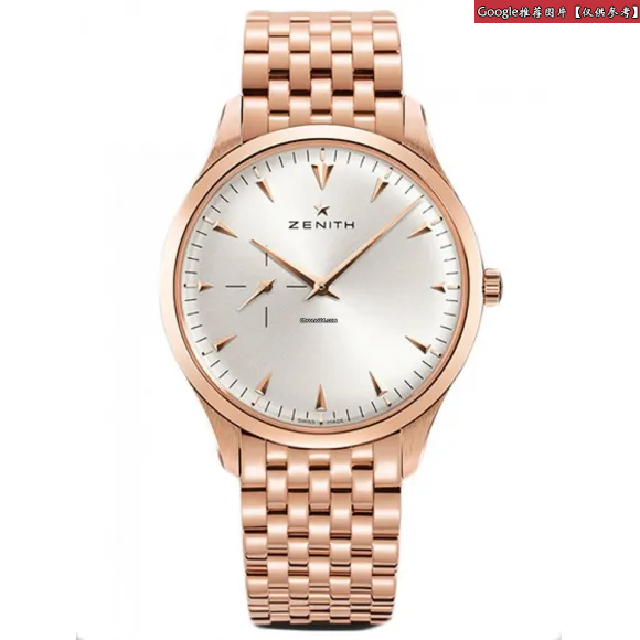 真力时/Zenith 指挥官 玫瑰金 自动机械机芯 男表 18.2010.681-01.M2010