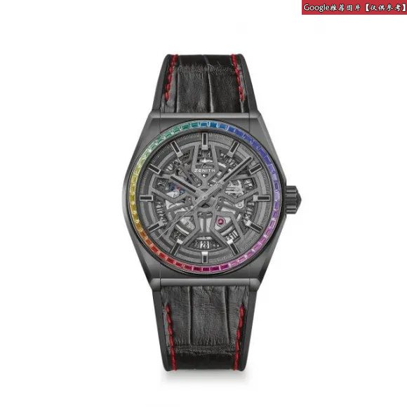 真力时/Zenith DEFY系列 陶瓷 41毫米 MM 男表 33.9002.670-96.R587