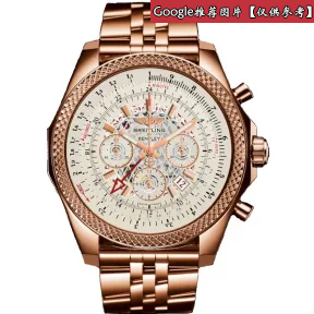 百年灵/Breitling 宾利 Bentley 系列 18k 玫瑰金 自动机械机芯 男表 RB043112_G775_990R