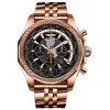 百年灵/Breitling 宾利 Bentley 系列 18k 玫瑰金 自动机械机芯 男表 RB0521U4_BE02_990R