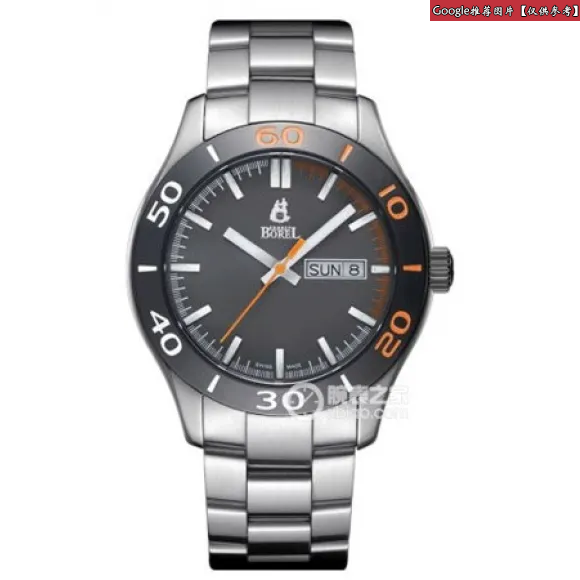 依波路/Ernest Borel 316L精钢 石英机芯 手表 GS3200-0828