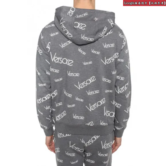 范思哲/Versace Logomania印花帽衫 A77541-A229461_A740