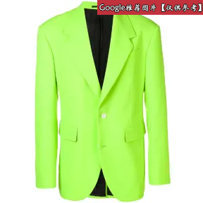 范思哲/Versace Fluo单排扣休闲西装外套 A82092-A228915_A236