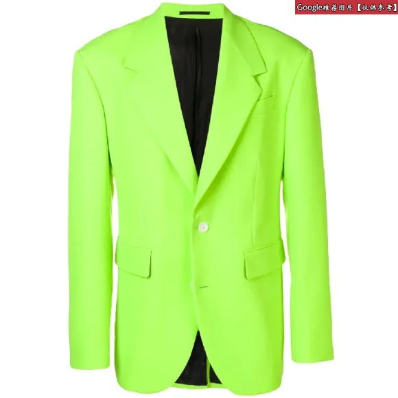 范思哲/Versace Fluo单排扣休闲西装外套 A82092-A228915_A236