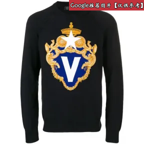 范思哲/Versace Bandiera图案毛衣 A82435-A228602_A144