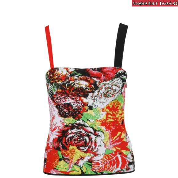 范思哲/Versace Floralmania印花上衣 A82571-A229571_A7000