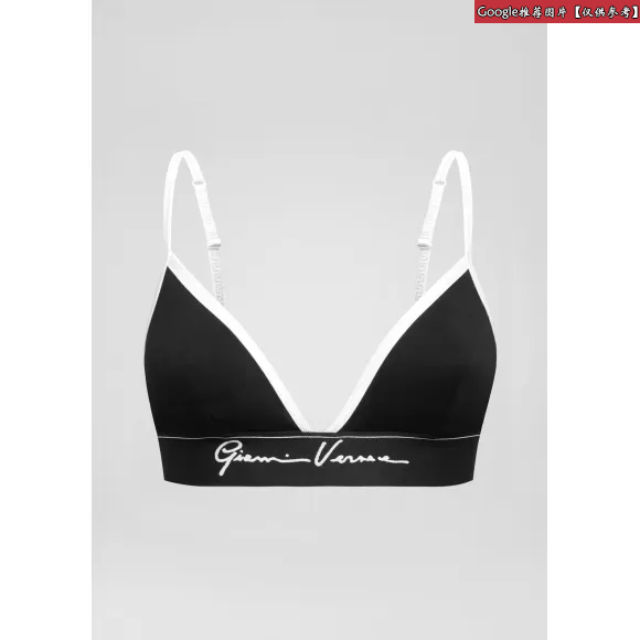 Versace  GV Signature三角形无钢圈文胸 AUD07031-A233274_A1008